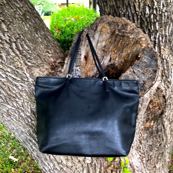 FURLA Aldo Heavy Leather Grain Tote - Picture 2 of 8